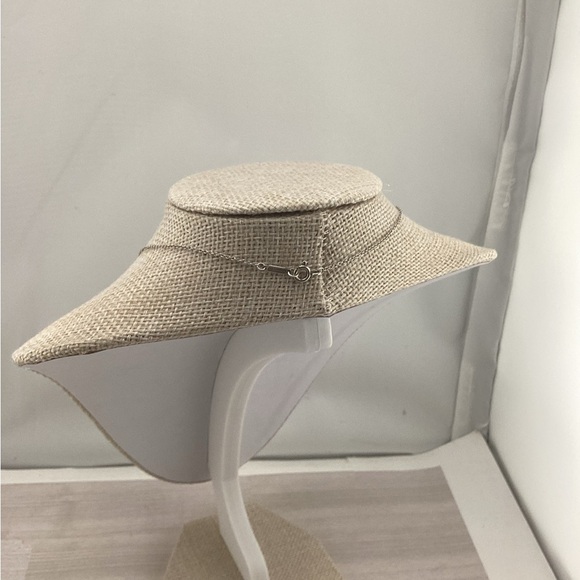 Tiffany & Co. 9.25 S.S Dual-Tone Heart Necklace - Picture 3 of 3